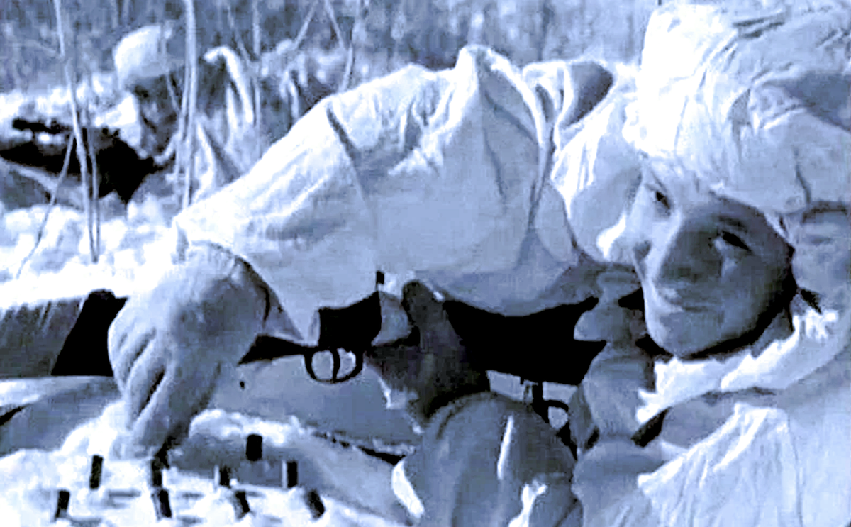 Михаил Ильич не боялся мороза.