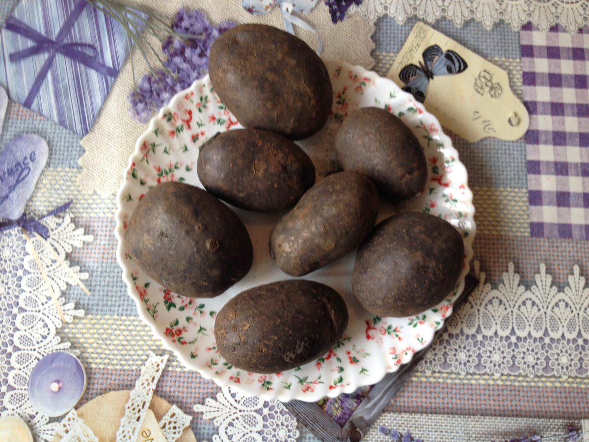 Черный (фиолетовый) картофель