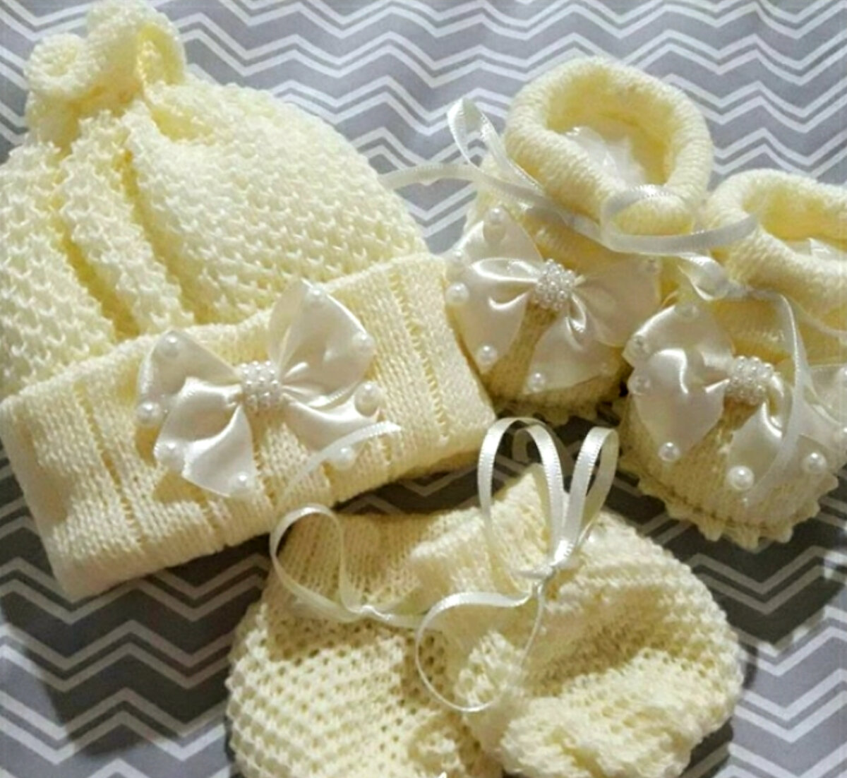 Детское вязание.