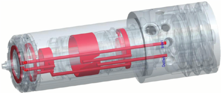 Шпиндель жидкостного охлаждения GDZ-24-3