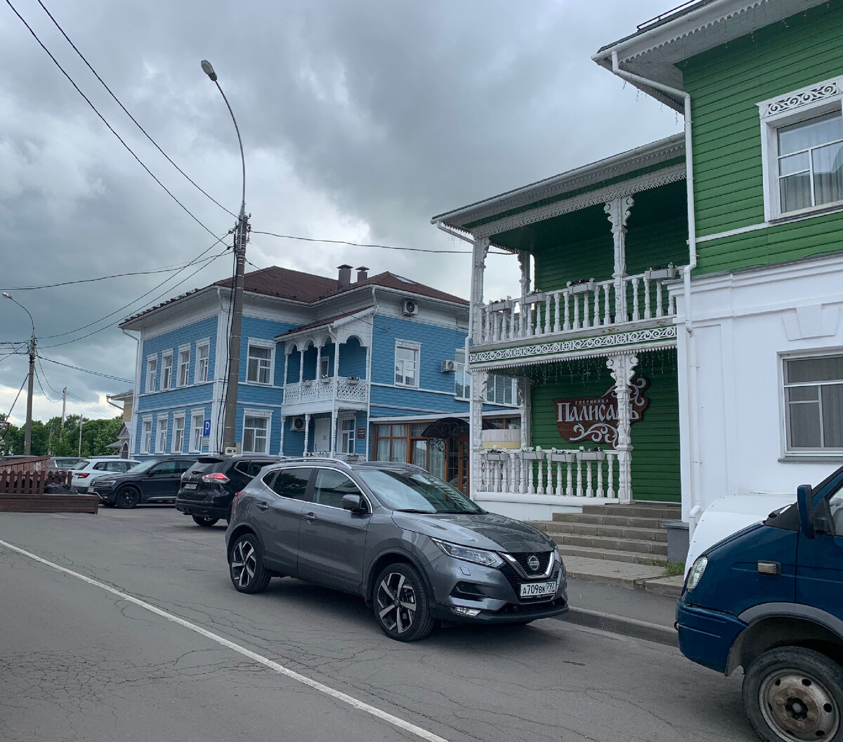 Вологодские домики.