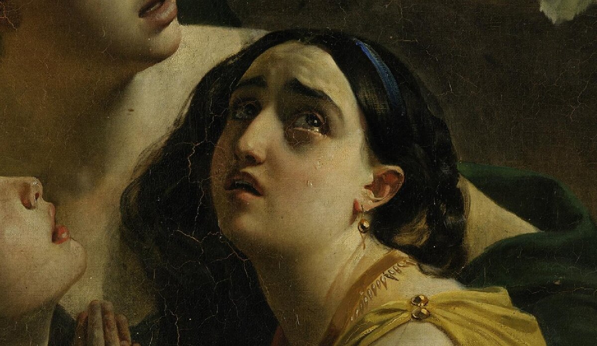 Карл Брюллов. Последний день Помпеи. 1833 год. Фрагменты