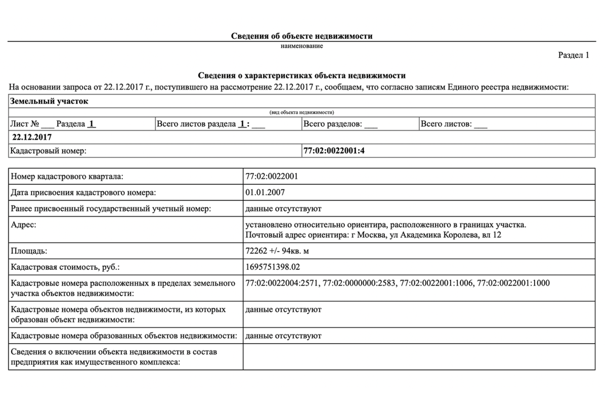 Егрн это. Выписка из ЕГРН об объекте недвижимости. Сведения из ЕГРН