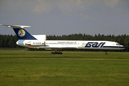 Ту-154М Башкирских авиалиний 