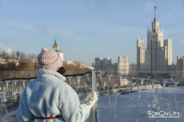    Зима в Москве Дарья Антонова © ИА REGNUM