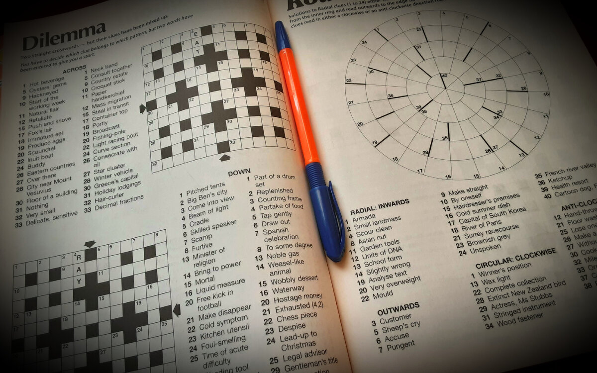 А вы бы сколько времени потратили на эти кроссворды?