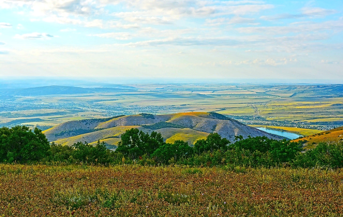 Вид с плато Чатыр-Дага. Фото 2017 г.