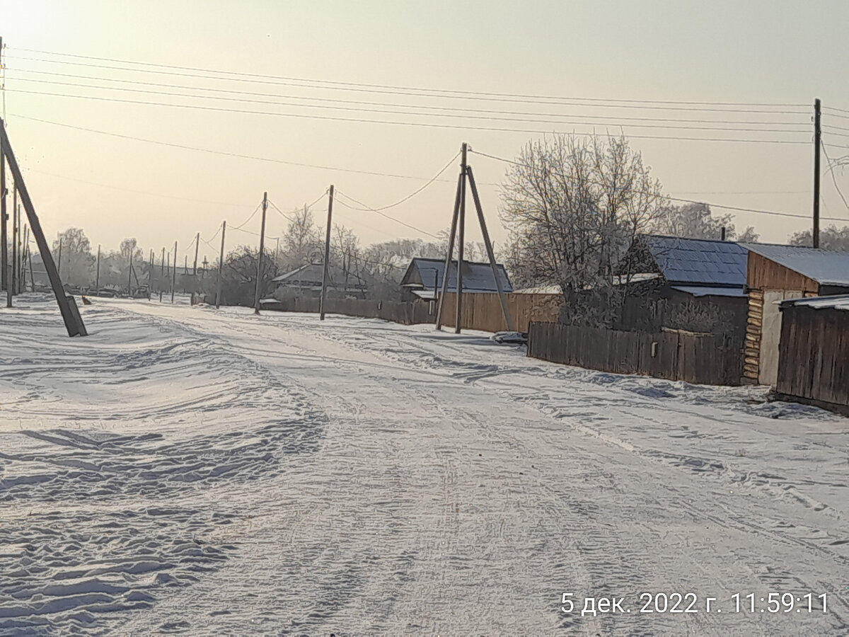 Вид от калитки