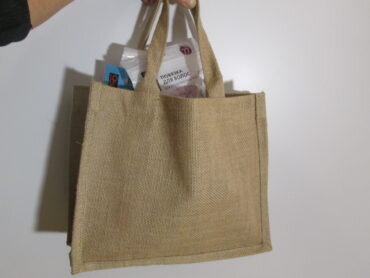 Сумка джутовая