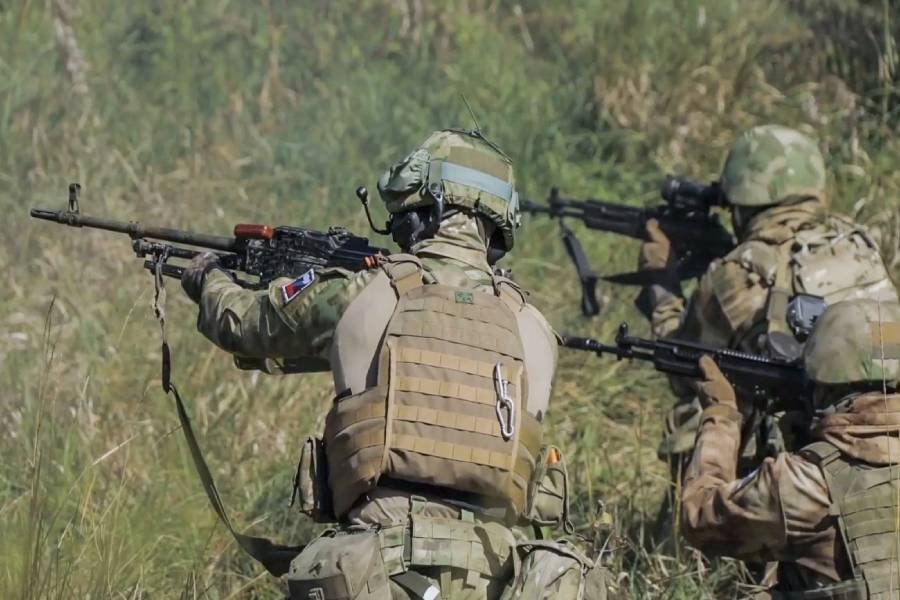 Боевая работа подразделения разведки в зоне СВО - Фото: Пресс-служба Минобороны РФ/ТАСС