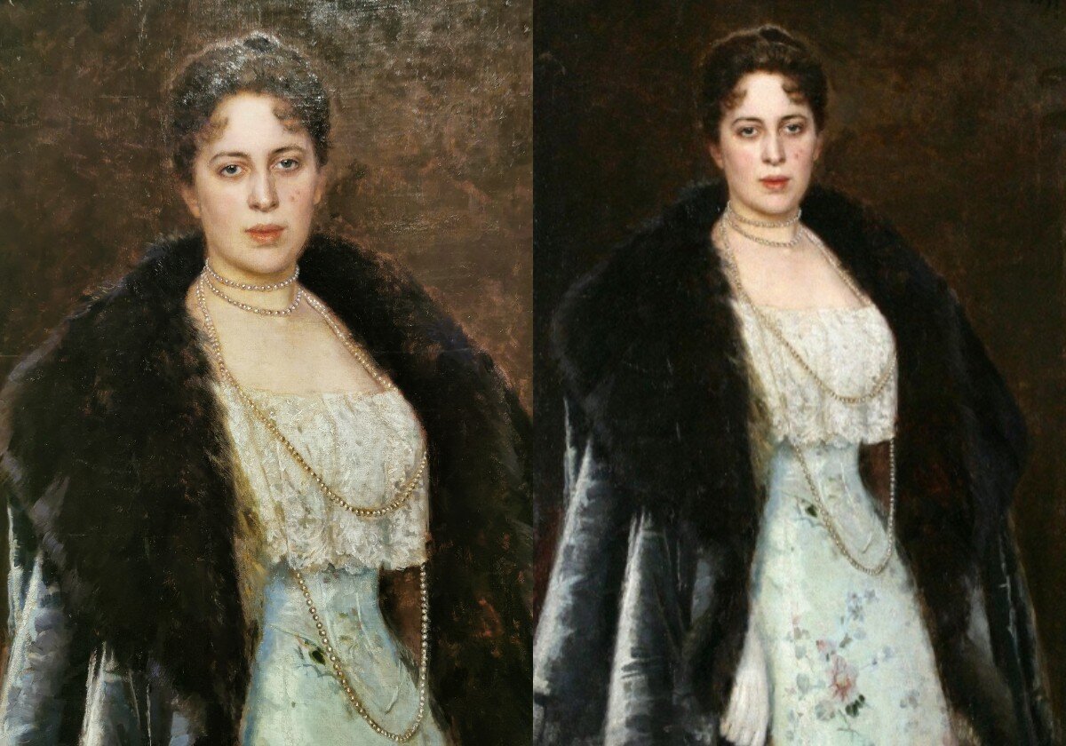 Маргарита Кирилловна Морозова, худ. Н. К. Бодаревский, 1897 г. 
