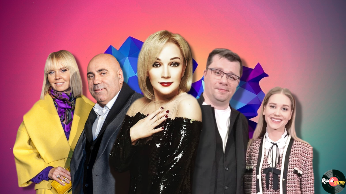 На фотографии: Валерия, Иосиф Пригожин, Татьяна Буланова, Гарик Харламов и Кристина Асмус