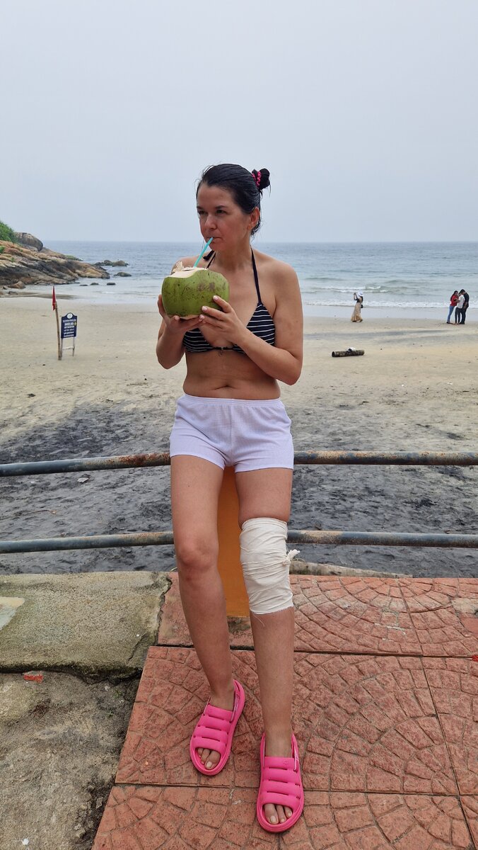 Утешительный приз - coconut to drink.