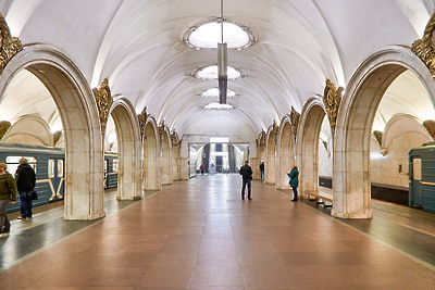    «Павелецкая» Замоскворецкой линии Мосметро ©М. Денисова Сайт мэра Москвы