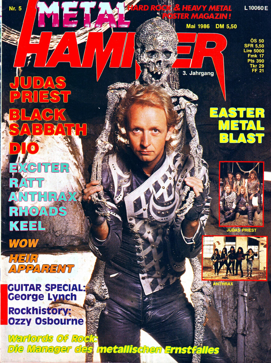 Обложка журнала Metal Hammer