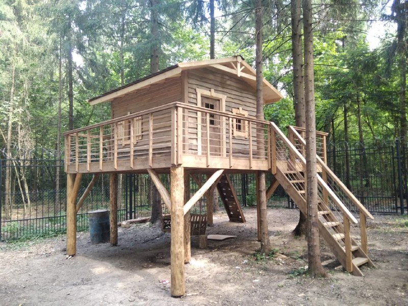 Проект домика на дереве от Kinderdomik.com
