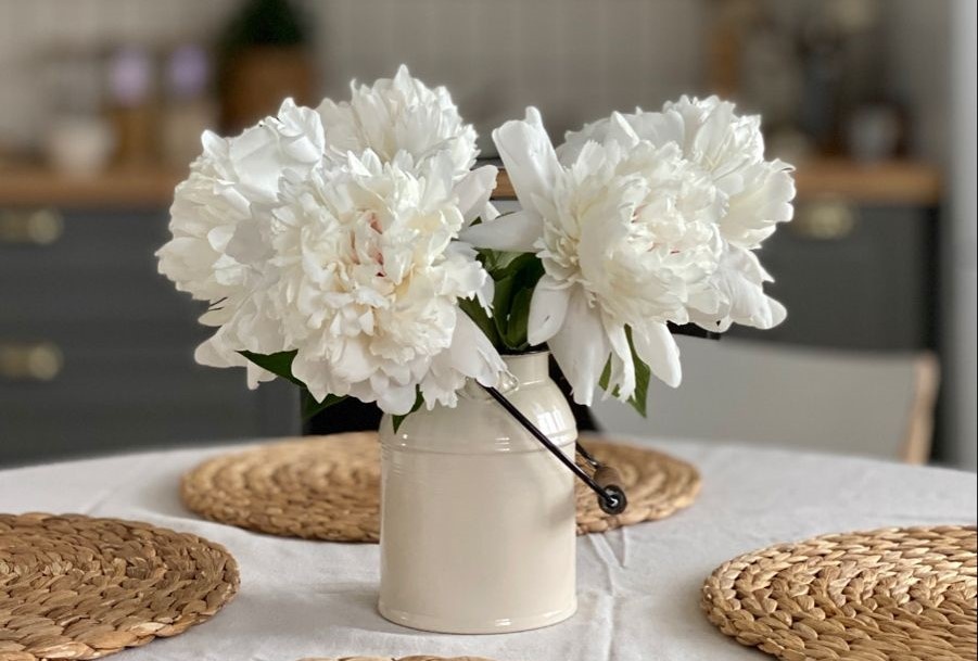 Милый букетик будет отлично смотреться на кухонном столе