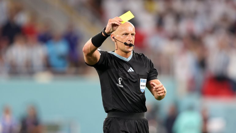    Арбитр Шимон Марциняк на ЧМ-2022.