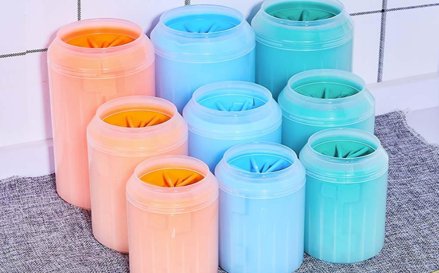 Приспособление для мытья лап домашних животных после прогулки