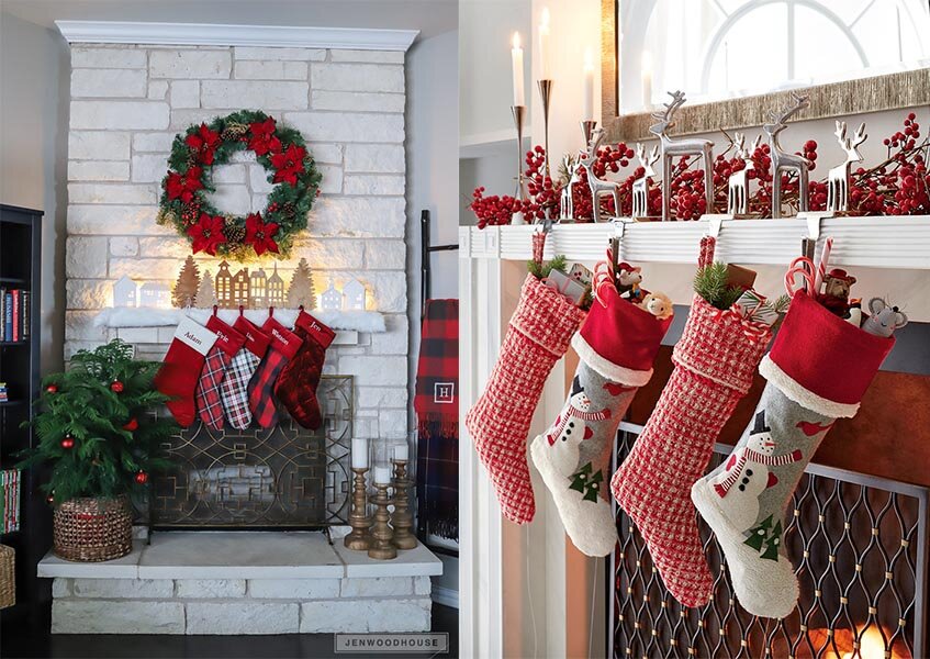 Новогоднее оформление: украшаем дом к Рождеству и Новому году | l2luna.ru