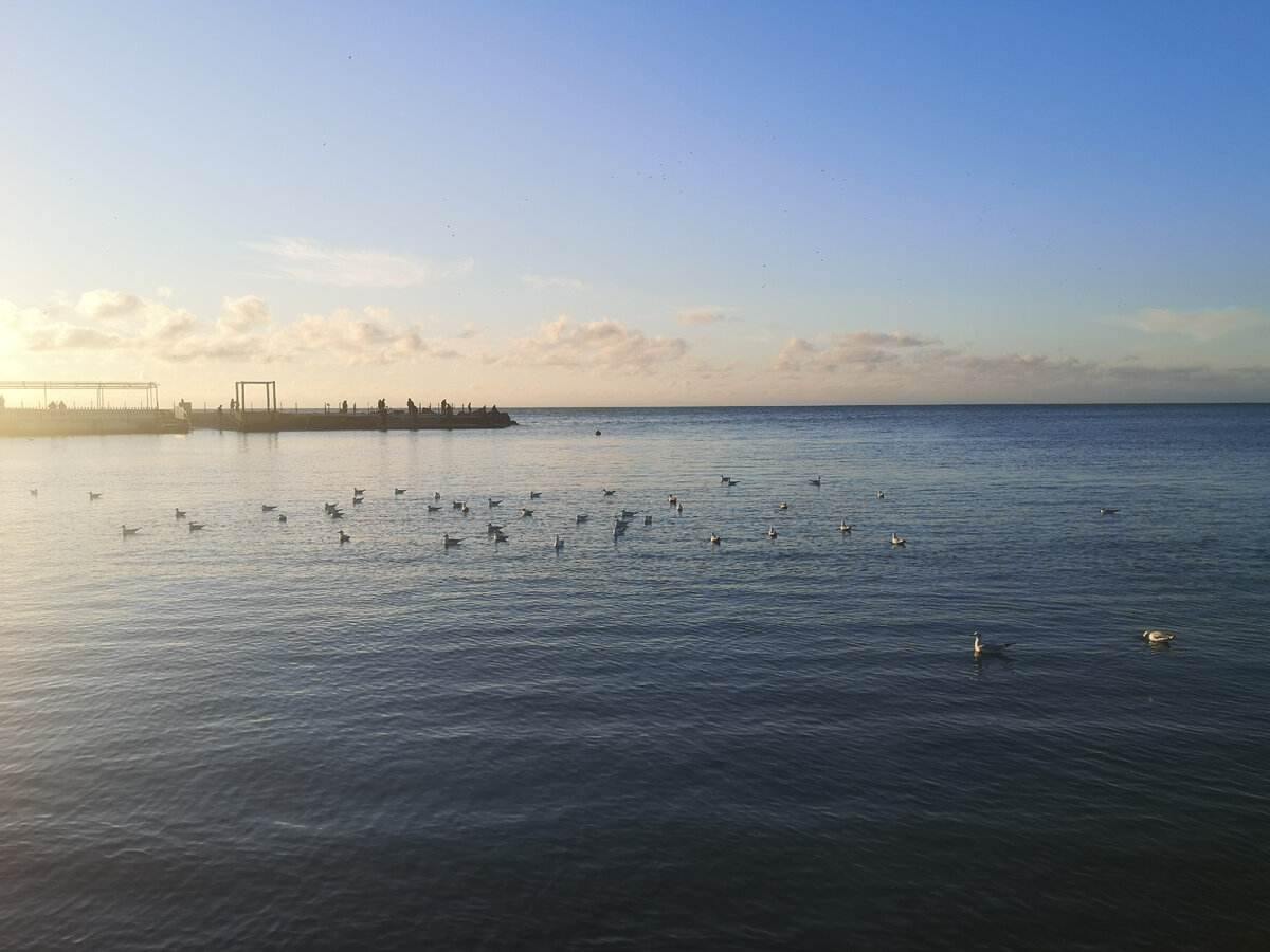 Черное море в декабре