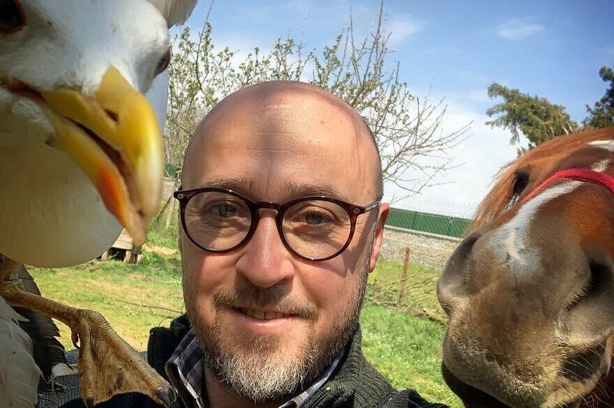     Турок спас 46 травмированных альбатросов и поселил их в собственном доме