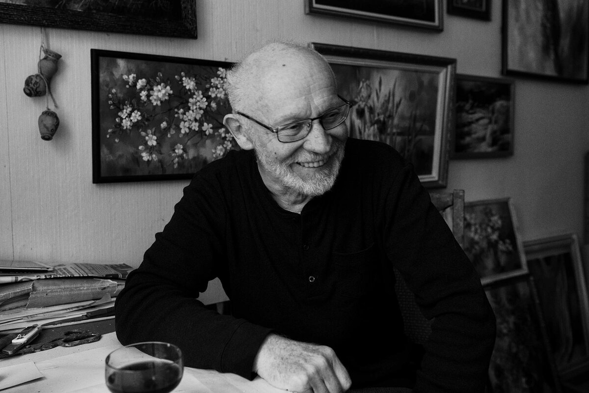 Анатолий Концуб. Бобруйск, 3 декабря 2022 года. Фото: Татьяна Удодова.