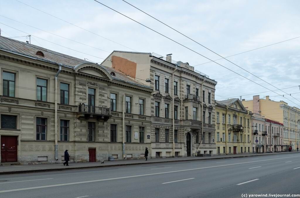 Санкт-Петербург, Первая линия Васильевского острова