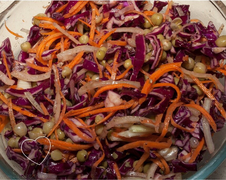 Салат из свежей краснокочанной капусты – 10 рецептов