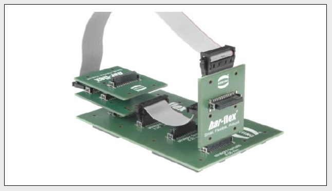 Соединители серии har-flex® предусматривают интервал 1,27 мм, служат для реализации принципа модульности, используют метод монтажа SMT и имеют высокую плотность контактов