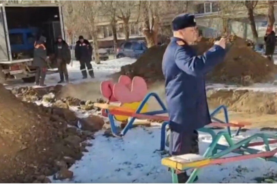     Кадр видео СКР.