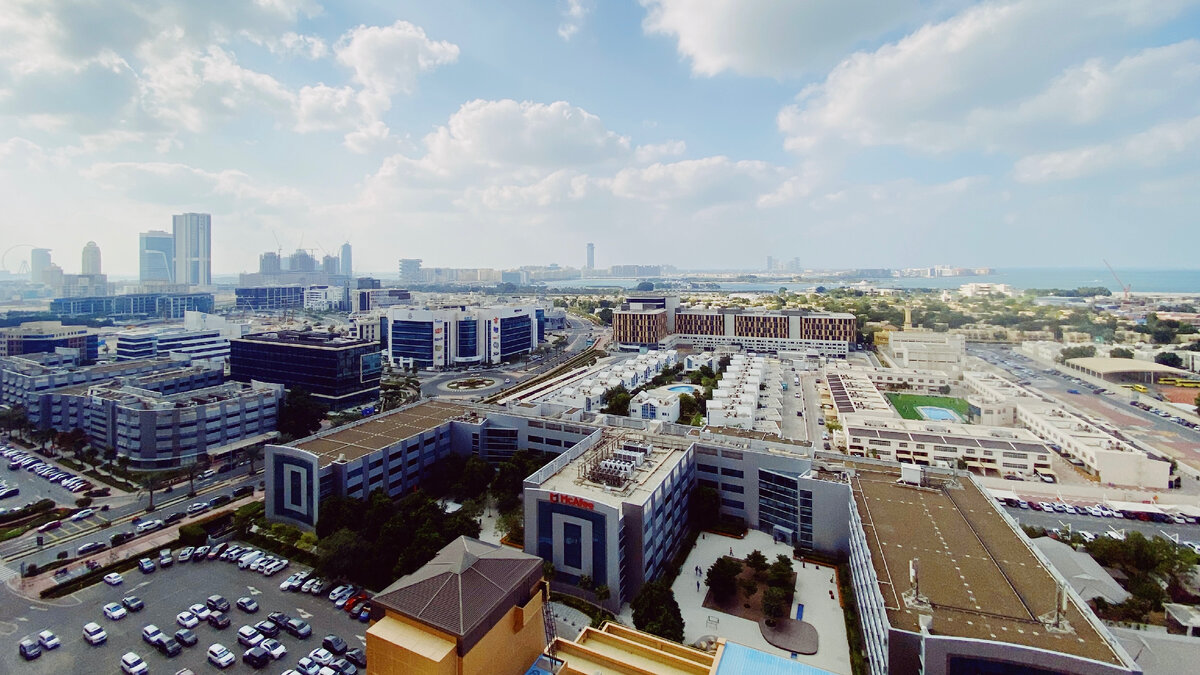 Фото автора. С балкона отеля. 