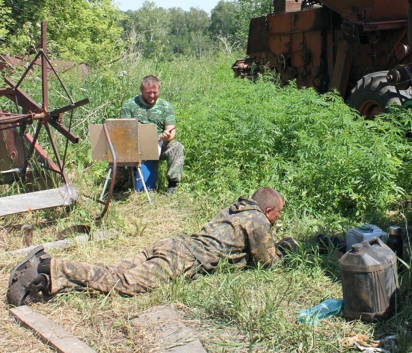 Художник И. Торопов. Фото: личный архив Ивана.