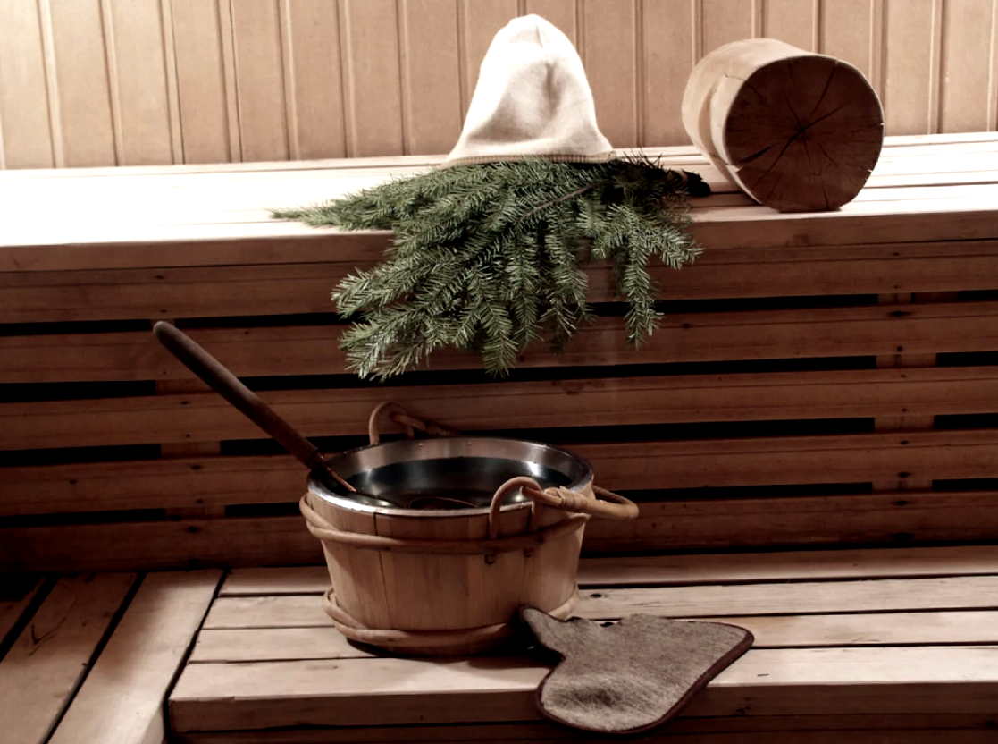 Не стоит пить в бане - это помещение предназначено для другого