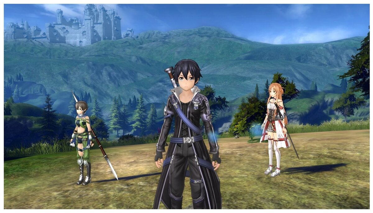 Игры ане. Sao Hollow realization.