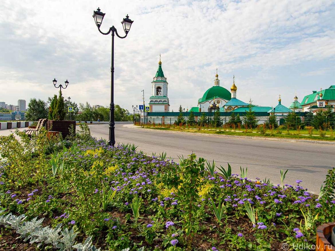 Казанская набережная в чебоксарах