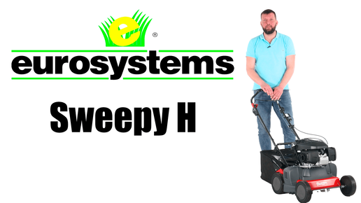 Обзор на подметальную машину для искусственного газона Eurosystems Sweepy H