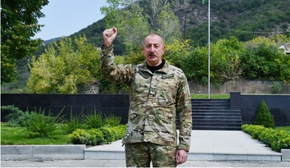 Алиев в городе Лачин