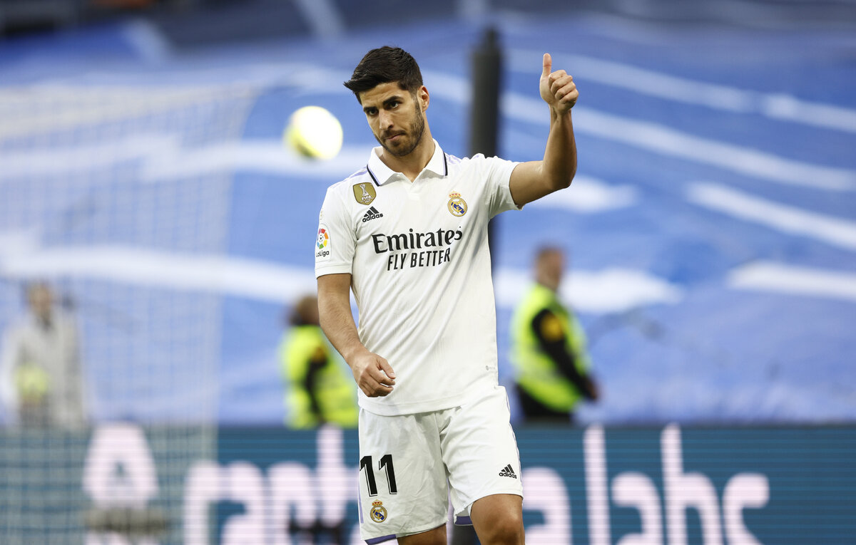    Полузащитник "Реала" Марко Асенсио  EPA-EFE/Rodrigo Jimenez