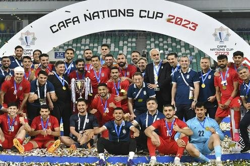 Сборная Ирана. Фото пресс-службы Федерации футбола Ирана