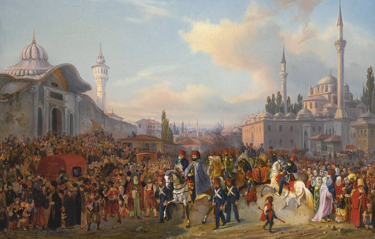 Махмуд II в Константинополе, 1837 год © Fine Art Images/Heritage Images/Getty Images