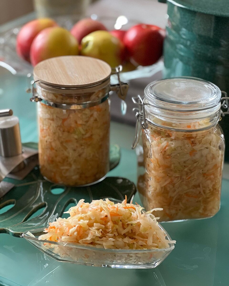 Квашеная капуста после приготовления