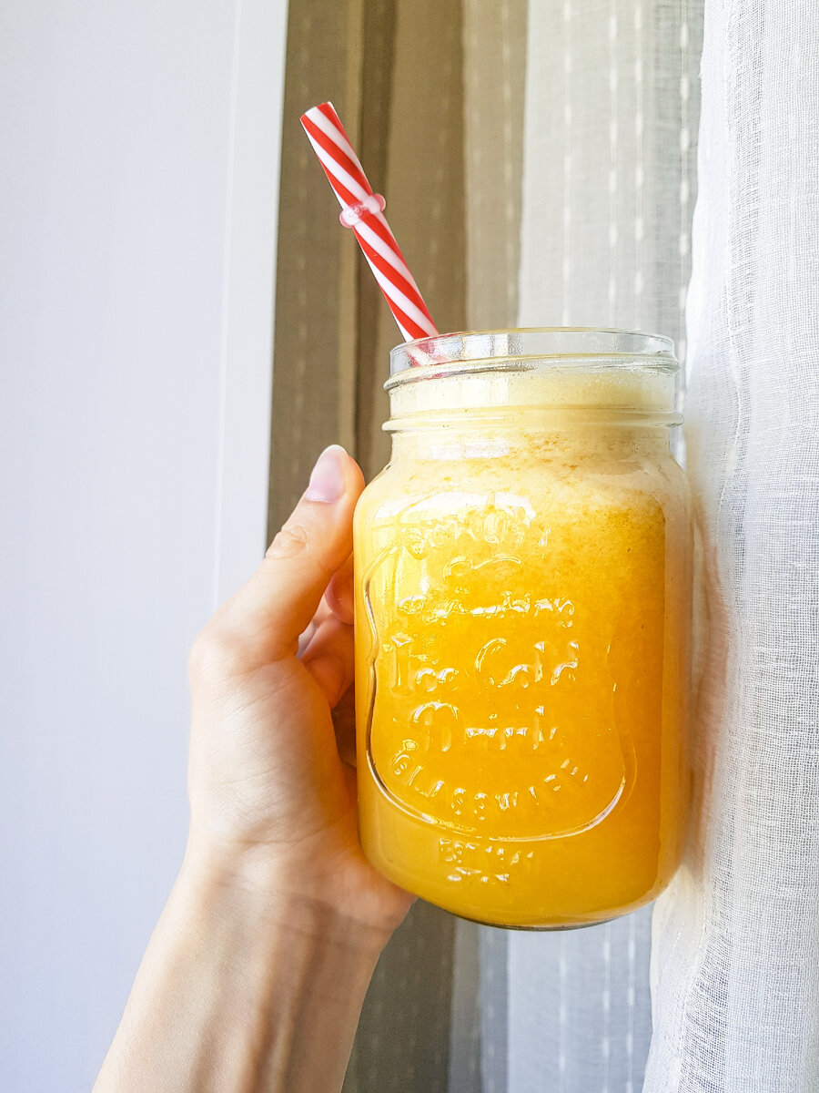 Апельсин + яблоко