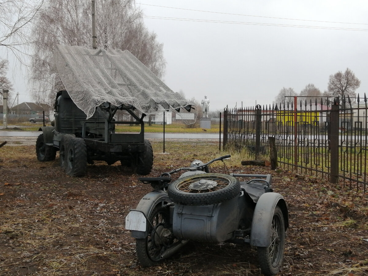 Экспонаты музея боевой славы "Железные витязи". Фото автора