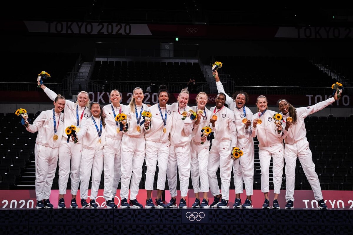 США - Олимпийские чемпионки Токио-2020!