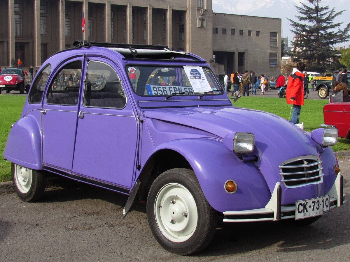 2cv разноцветная