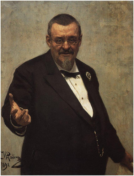 И.Е. Репин. Портрет Владимира Даниловича Спасовича. 1891 г. Государственный Русский музей.