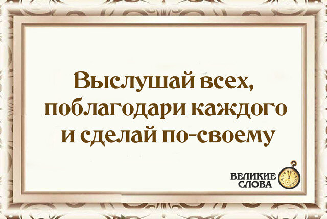 Действовать по своему плану поступить по своему