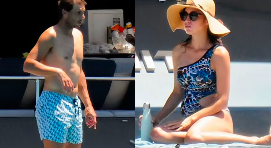    Рафаэля Надаля и его жену сфотографировали папарацци во время отдыхаhola.com