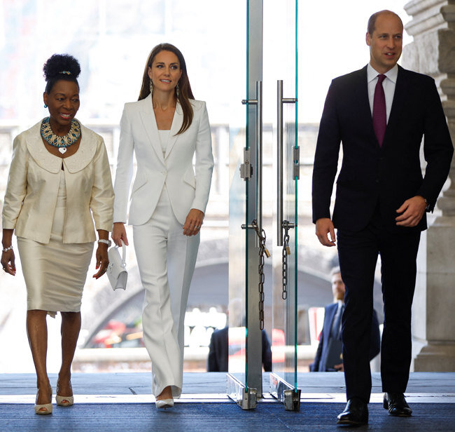    Кейт Миддлтон и принц Уильям встретились с карибскими иммигрантами Legion-Media